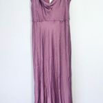 Anthropologie Elyse Bias Midi Slip Dress in Plum XL NWT Photo 6