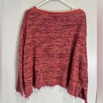 Free People  Prism Space Dye Sweater Knit Pullover Linen Blend XS Boho Bohemian Photo 6