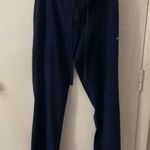 Grey’s Anatomy Split Cut Royal Blue Scrub Pants S Signature Line Office Vet Work Photo 0