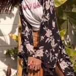 Spiritual Gangster Maya floral kimono duster robe Photo 5