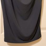 Rachel Roy black cocoon mini drape back dress, M Photo 7