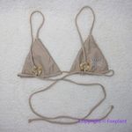 Aila Blue NEW * Free People Soraya Bikini Cinco Top, ceramic, size S Photo 7