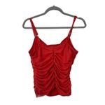 DKNY  Mesh Ruched Sleeveless Top‎ Sz Small Photo 2