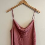 Shona joy  Sleeveless Bias Cowl Slip Dress in Rose Photo 11