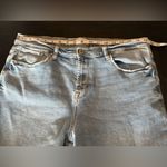 Kensie Blue Vintage Luxe “The Ella” High Ride Straight Jeans 14/32 Photo 6