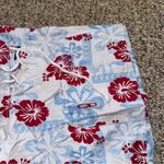 OP Vintage  cotton floral summer beach swim shorts medium Photo 2