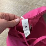 Lululemon NWT  Athletica Energy Longline Bra Size 2 Ripened Raspberry Photo 2