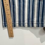 Free People Jolene Hip Hugger Blue Striped Flare Jeans Size 26 Photo 7