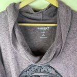 Torrid  2X Lips Relaxed Fit Super Soft Plush Sequin Pullover Tunic Sweatshirt Photo 3