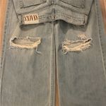 SNACKS from Mother The Fun Dip Puddle Sliced Size 25 Mid Rise Loose Light Wash Blue Photo 10