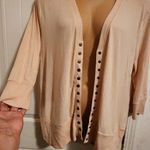 Zenana Outfitters New  Women's Cream Button-Down Sweater Sz 2x Photo 5