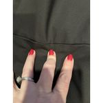 Theory  Size 4 Fitted Pencil Tight Skirt Asymmetric Stitch Pockets Black Back Zip Photo 5