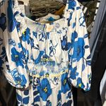 Anthropologie Plenty by Tracy Reese Off-The-Shoulder Puff-Sleeve Smocked Dress Photo 2