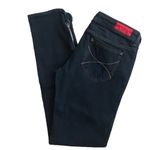 Fire Los Angeles Fire Shawna Ankle Zip Dark Wash Skinny Jeans Jr Size 11 Photo 9