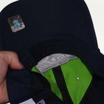 NFL Seattle Seahawks Navy and Green Sequin Women's Hat Photo 6