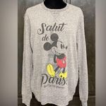 Disney Epcot France Mickey Gray Sweatshirt - Size XLarge Photo 0