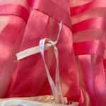 Betsey Johnson Betsy Johnson Party Dress Barbie Pink Strapless Satin Taffeta Size 0 Prom Formal Photo 6