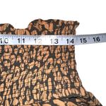 Rails Addison Batik Cheetah Print Tier Drop Waist Mini Skirt LARGE Photo 5