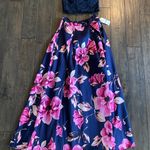 Speechless Floral Two Piece Prom Dress Photo 0