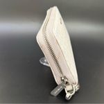 Michael Kors Jet Set Travel Continental Zip Around Gray Leather Wallet Wristlet Photo 1