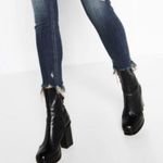 ZARA  distressed cropped skinny jeans size 6 Photo 2