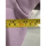 Givenchy ‎ LOGO Cropped Fleece Hoodie TUFTED COTTON Purple Photo 9