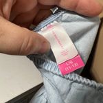 No Boundaries  Womens Denim Jumpsuit Sleeveless Wide Leg Mid Calf Blue Large Photo 8