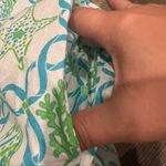 Gretchen Scott Seashell design ruffle dress size L Green Size L Photo 5