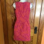Petite Sophisticate Vintage Y2K.pink and orange floral dress Photo 8