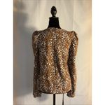 Lilly Pulitzer Jansen V- Neck Sweatshirt Chocolate My Favorite Spot Print! 💕 Photo 2