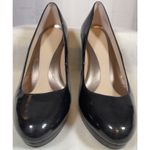 Calvin Klein  Women’s Odette Black High Heel Platform Pump Faux Snakeskin 8.5 Photo 2