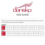 Dansko | Womans Christina Blue Metallic Brush 37 Photo 8