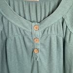 We The Free Mint Green Must Have Henley Top Long Sleeve Boho Shirt W-270 Size S Photo 6