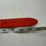 Rebecca Minkoff Genuine Leather Belt - Size M - Coral/Antique Brass - NWT Photo 4