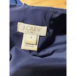 J.Crew  Floral Blue Short Sleeve A-Line Shift Dress Quiet Luxury Preppy Size 8 Photo 5