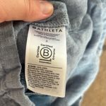 Athleta arhleta cabo 100% linen gray blue shorts Photo 5