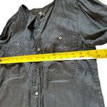 Banana Republic  Semi Sheer Button Up Tunic Top and Tank Set Womens Medium Black Photo 11