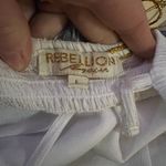 Rebellion Again Romper, White and Blue, Size L Photo 3
