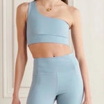 Girlfriend Collective ✨ Bianca One-Shoulder Blue Sz 3XL Bra✨ Photo 0