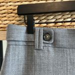 Banana Republic  Jackson Fit Mid-Rise Stretch Wool Gray Career Dress Pant Trouser Photo 3