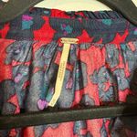 Free People Love Letter Tunic / Mini Dress Merlot Combo Floral Photo 3