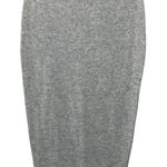NEW SER.O.YA Gray Knit Midi Skirt Small Medium S/M Photo 0