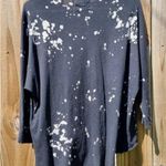 Current/Elliott Current Elliott The Boxy Dolman Sleeve Tee in Black Ink Blot Women's Size 0 Photo 2