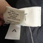 Loft Vtg Y2K Velvet Whimsigoth Blazer Jacket 0‎ Black Regal Renaissance Witchy Goth Photo 6