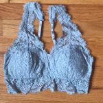 Aerie Lace padded Bralette in Soft sky blue color size small Photo 0