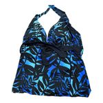 Tankini Swim‎ Top Blue Size M Photo 0