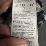 Old Navy Old Navy Shirt Womens Medium Blue Floral Long Sleeve Trim Cuff Pullover Top Photo 8