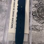 Swatch Vintage 1988 Watch Navy Blue & White Watch with Case & Paperwork Photo 5