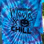 Gildan Custom Horror Movies & Chill T-shirt Photo 1