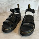 Dr. Martens  ladies blaire platform gladiator sandals in black patent leather 9 Photo 2
